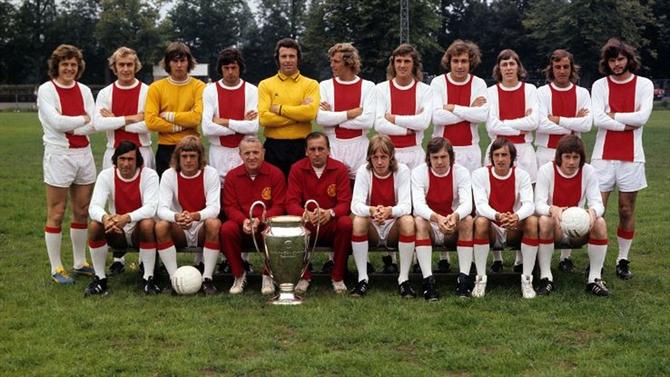 6º - Ajax - 4 títulos (1970–71, 1971–72, 1972–73 e 1994–95).
