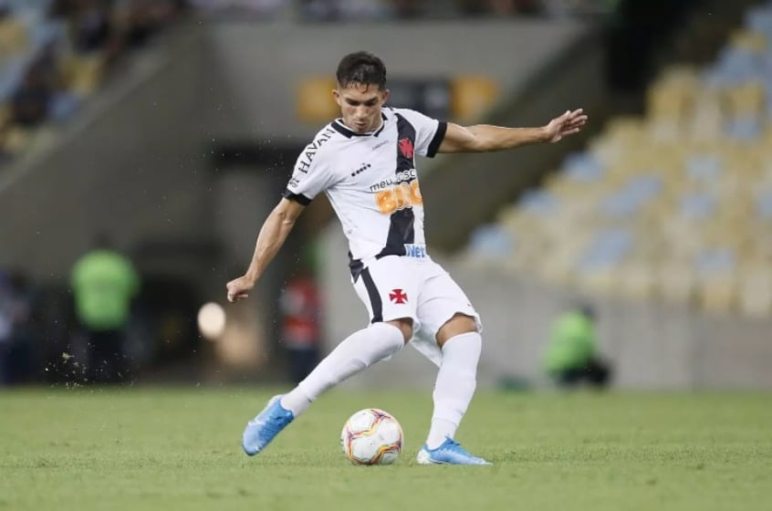 12º - Ceará 0x3 Vasco - Campeonato Brasileiro 2020. Andrey deu um passe, na medida, e o argentino só teve o trabalho de marcar e sair para comemorar.