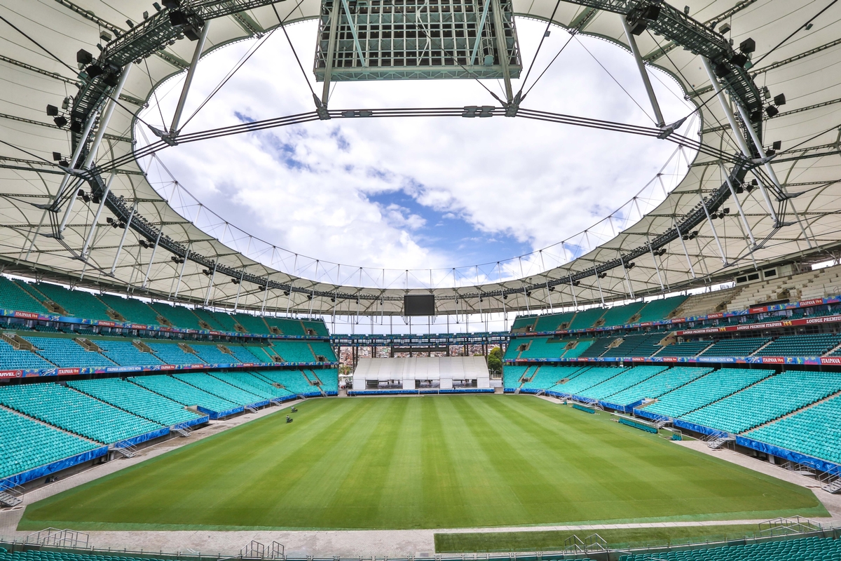 Outra sede da Copa do Mundo de 2014, a Arena Fonte Nova, em Salvador, deve receber uma estrutura com 150 leitos.