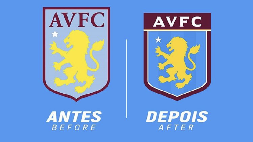 Redesenho de escudos de clubes de futebol: Aston Villa