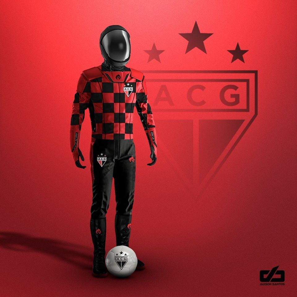 Clubes da Série A ganham uniformes contra pandemia: Atlético Goianiense