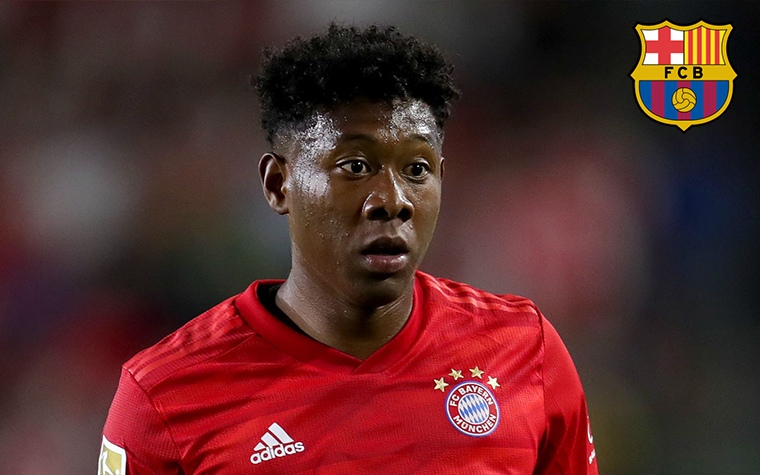 Alaba. Posição: Lateral esquerdo. Idade: 27 anos. Clube atual: Bayern de Munique. Clube interessado: Barcelona.