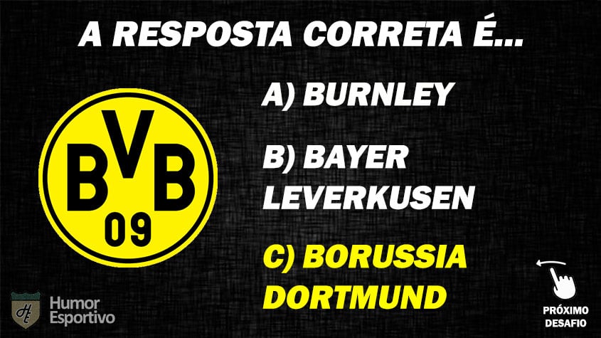 Resposta: Borussia Dortmund (Alemanha)