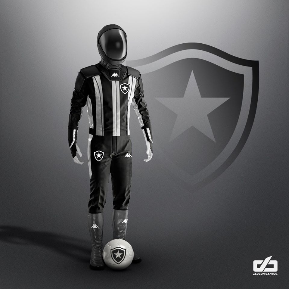 Clubes da Série A ganham uniformes contra pandemia: Botafogo