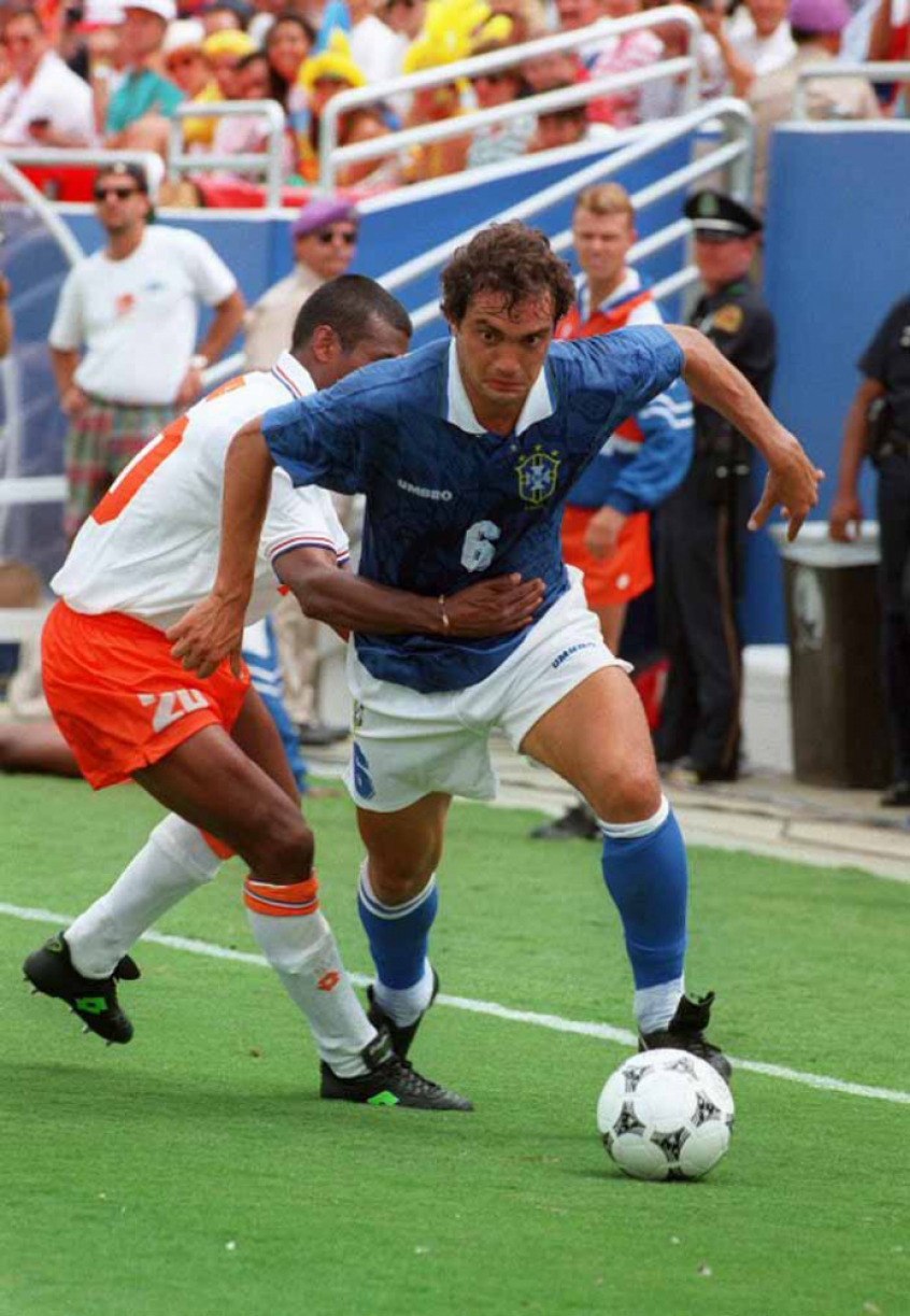 Copa do Mundo 1994 - Quartas de final - Brasil 3 x 2 Holanda - Gols: Romário, Bebeto e Branco