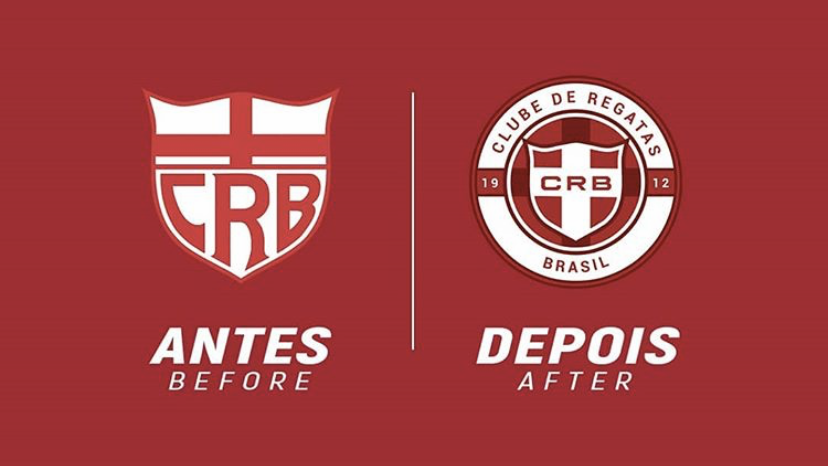 Redesenho de escudos de clubes de futebol: CRB