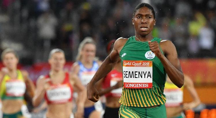 A sul-africana Caster Semenya se notabilizou pelo apoio à causa LGBT+.