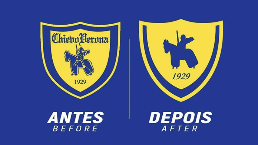 Redesenho de escudos de clubes de futebol: Chievo