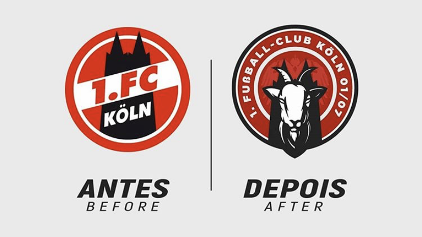 Redesenho de escudos de clubes de futebol: Colonia