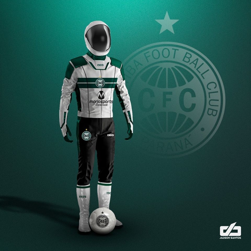 Clubes da Série A ganham uniformes contra pandemia: Coritiba