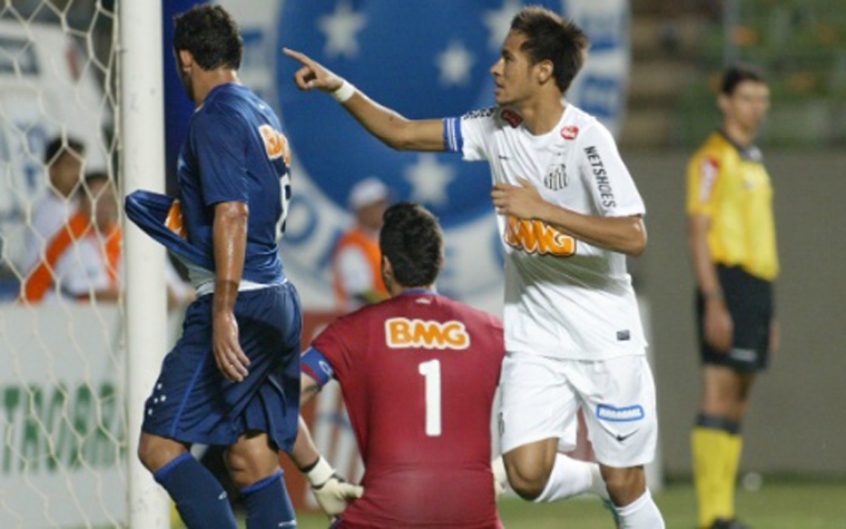 2012 - Neymar (Santos) / 2º lugar: Paolo Guerrero (Corinthians); 3º lugar: Lucas (São Paulo)