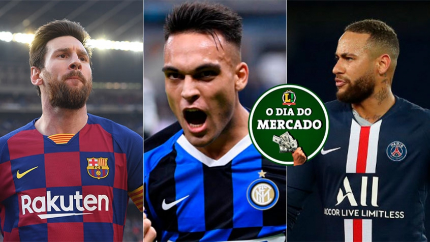 Mesmo com a pandemia do coronavírus, o mercado da bola não para. Desta vez, Messi e Lautaro podem ser envolvidos na mesma negociação e Neymar tem o seu futuro indefinido. Veka essas e outras movimentações do mercado na manhã desta segunda-feira. 