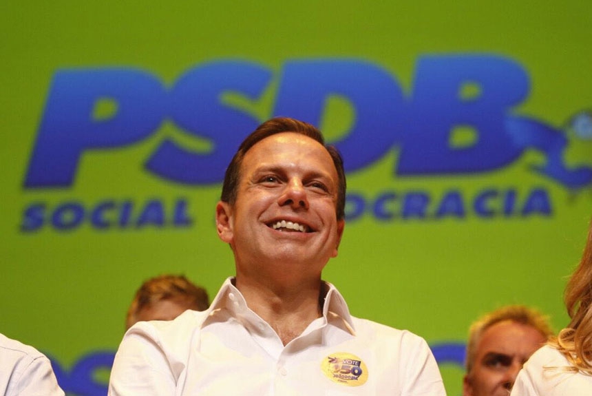 JOÃO DÓRIA - O atual governador do estado de São Paulo é torcedor do Santos.  