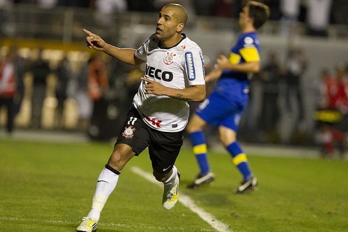 Final da Libertadores 2012 - Corinthians 2 x 0 Boca Juniors - gols de Emerson Sheik (2x) (04/07/2012)