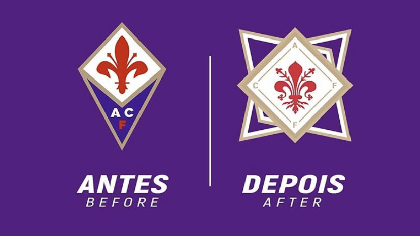 Redesenho de escudos de clubes de futebol: Fiorentina