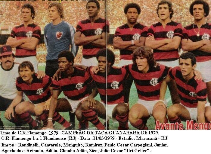 1979 - 20º título estadual do Flamengo - Vice: Vasco
