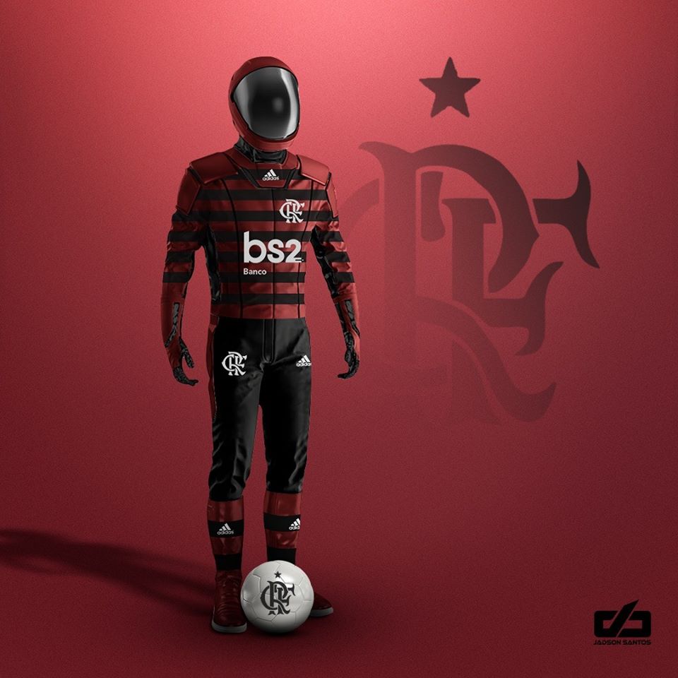 Clubes da Série A ganham uniformes contra pandemia: Flamengo