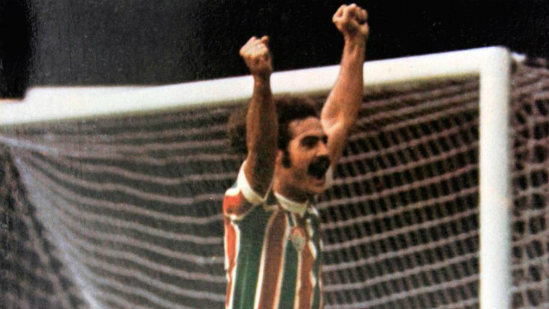 Campeão do Mundo em 1970, Rivelino se eternizou no Fluminense e no Corinthians. Não poderia ficar fora da homenagem.