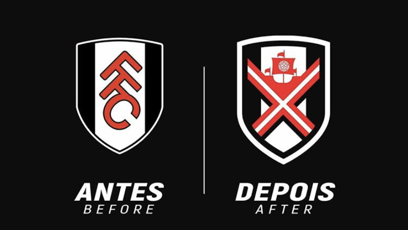 Redesenho de escudos de clubes de futebol: Fulham