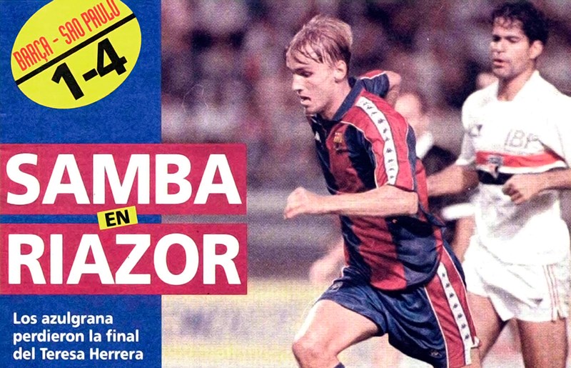 1992 - São Paulo 4 x 1 Barcelona - Em agosto de 1992, já campeão da Libertadores, o São Paulo de Telê Santana passou por cima do Barça de Cruyff no Troféu Tereza Herrera, em La Coruña. Gols de Muller, Maurício e Raí (2), em um aperitivo do que viria no Mundial em Tóquio.
