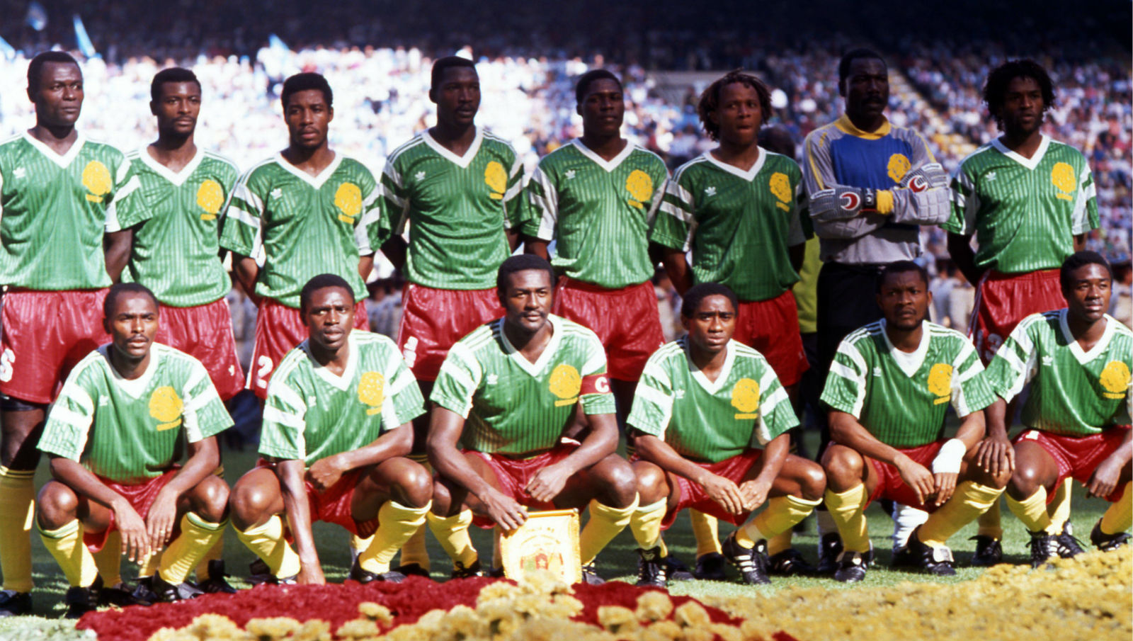 Pelé relembrou  que Roger Milla foi o líder da excepcional campanha de Camarões-90. O selecionado venceu a Argentina na estreia, eliminou a Colômbia nas oitavas (dois gols históricos de Milla) e foi eliminada nas quartas para a Inglaterra, na prorrogação.  Milla foi  nome certo para o Rei.