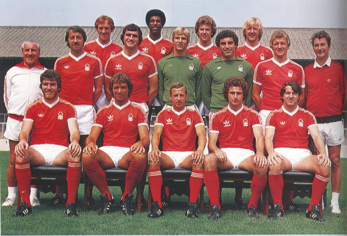 Nottingham Forest - 2 títulos (1978–79 e 1979–80).