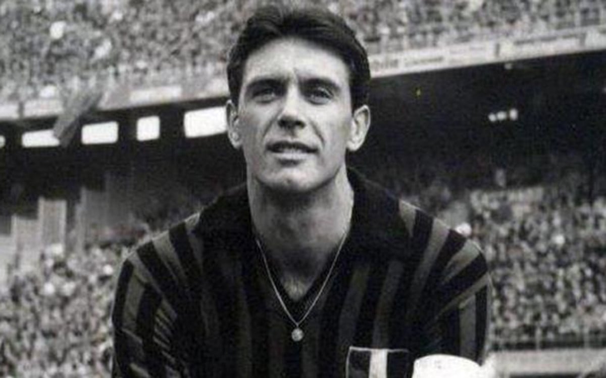 Cesare Maldini atuou no Milan entre 1952 e 1967.