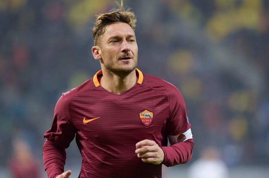 3º - Totti - 619 jogos - Clubes que defendeu na Itália: Roma