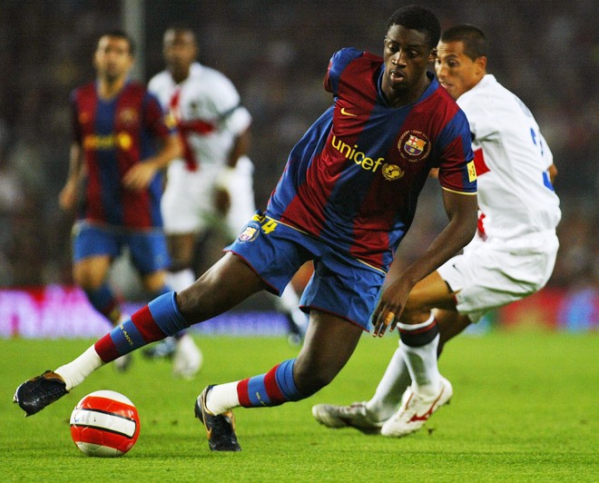 Com a camisa do Barcelona, entre 2007 e 2010, Yaya Touré conquistou a Champions League 08/09, a Supercopa Europeia, o Mundial de Clubes 2009, dos campeonatos espanhóis, uma Copa do Rei e uma Supercopa da Espanha. Foram 118 jogos e 6 gols marcados. Apesar dos títulos, o brilho de Touré aconteceria em outro país: na Inglaterra.
