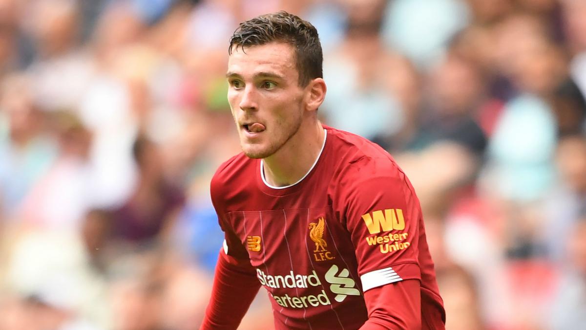 13º ANDREW ROBERTSON - lateral esquerdo, também do Liverpool. Valor de mercado: € 75 milhões (R$ 479 milhões)