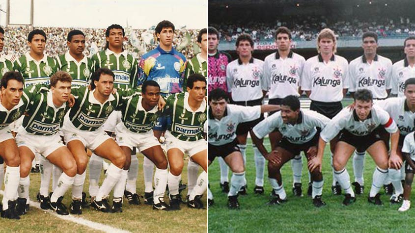 Às 14h deste domingo, a Band vai reprisar a final do Campeonato Paulista de 1993, disputada em 12 de junho daquele ano. O Palmeiras tinha perdido a ida por 1 a 0, mas venceu a volta por 4 a 0 (3 a 0 no tempo normal, 1 a 0 na prorrogação), encerrando um jejum de quase 17 anos sem título. Mas será que, vendo jogador por jogador, era melhor do que o Corinthians? O LANCE! compara.
