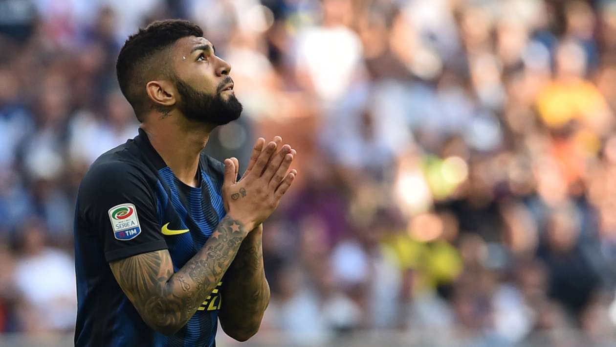 Pela Inter de Milão: Gabigol não usou da extravagância em seu visual na Itália. 