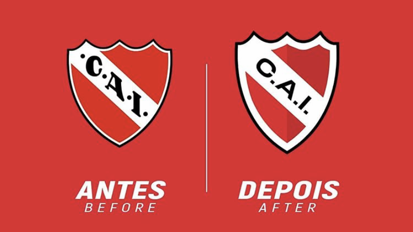 Redesenho de escudos de clubes de futebol: Independiente