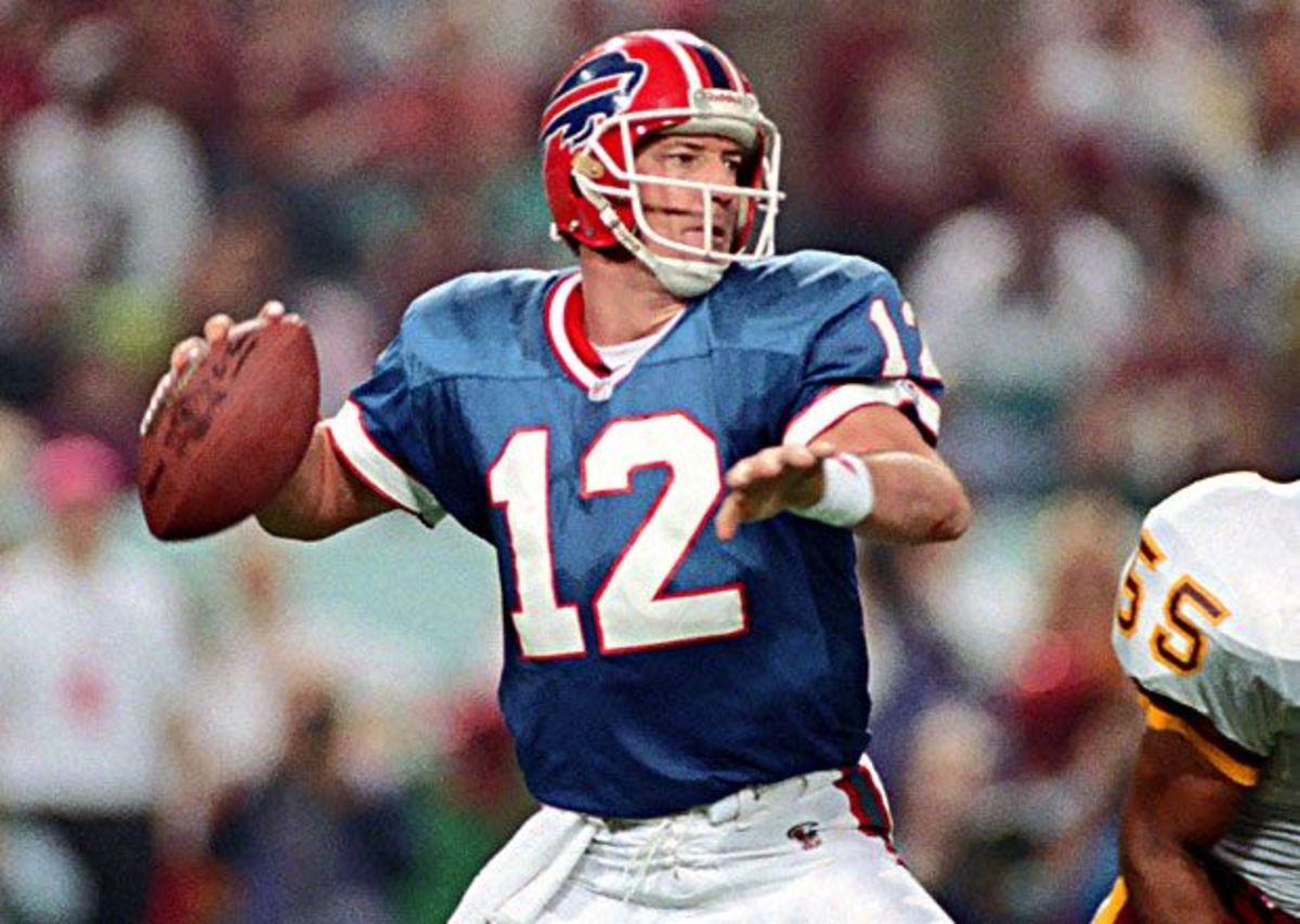 Jim Kelly - É um ex-quarterback de futebol americano que jogou na NFL por onze temporadas com a camisa do Buffalo Bills. De 1991 a 1994, disputou quatro finais consecutivas do Super Bowl, porém não conseguiu conquistar o título.
