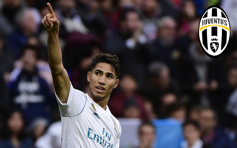 Hakimi. Posição: Lateral direito. Idade: 21 anos. Clube atual: Real Madrid. Clube interessado: Juventus.