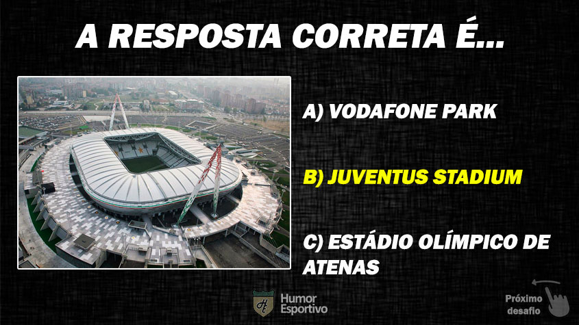 Resposta: Juventus Stadium (Itália)