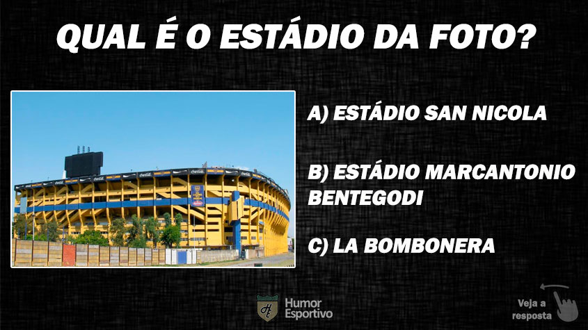 9. Quiz: Qual é o estádio de futebol da foto?