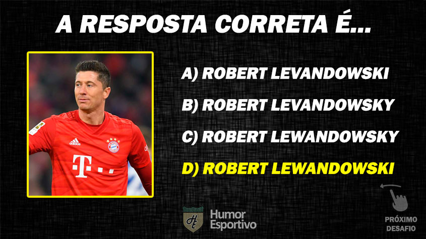 Resposta: Robert Lewandowski