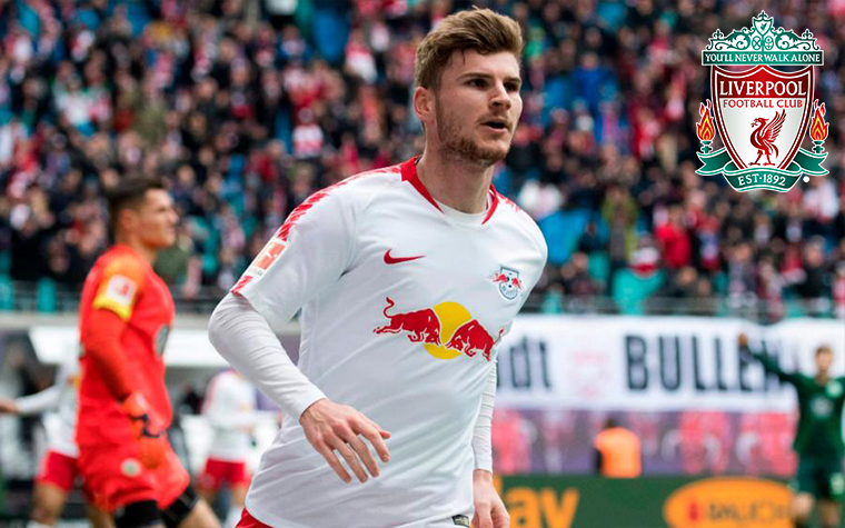 Timo Werner. Posição: Atacante. Idade: 24 anos. Clube atual: RB Leipzig. Clube interessado: Liverpool.