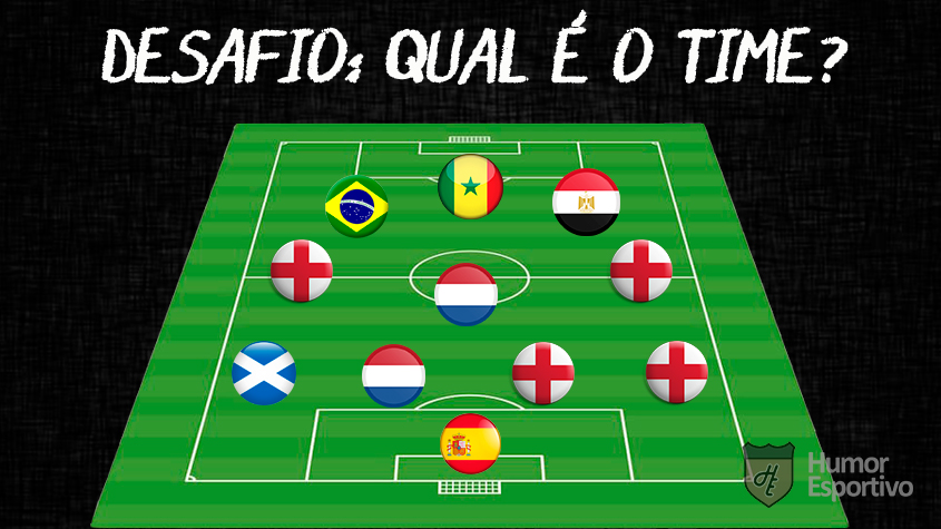 Adivinhe qual é o time da imagem analisando as posições e nacionalidades dos jogadores