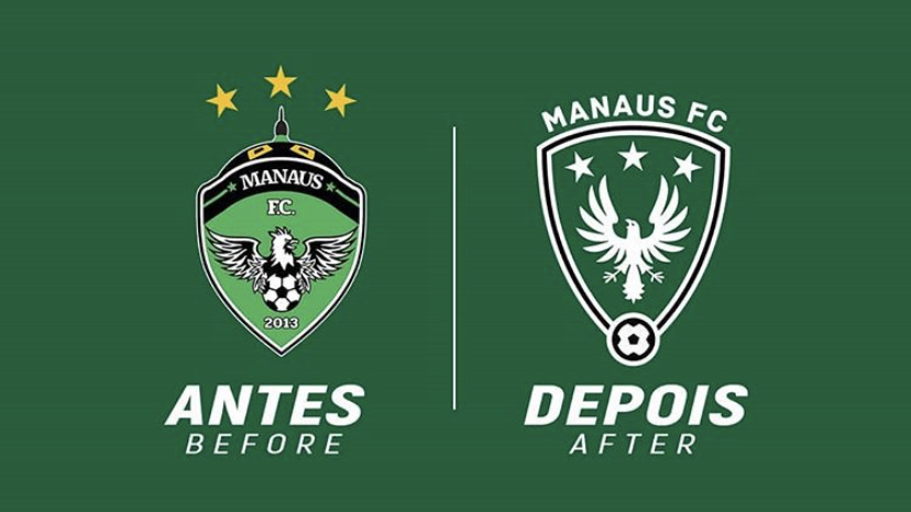 Redesenho de escudos de clubes de futebol: Manaus FC