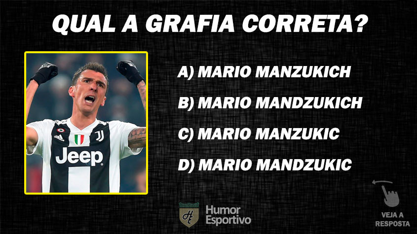 DESAFIO: Qual a maneira correta de escrever o nome do jogador?