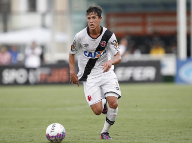 Matheus Vital, meia. Marcou dois gols em 36 partidas como profissional do Vasco. Hoje, defende o Corinthians.
