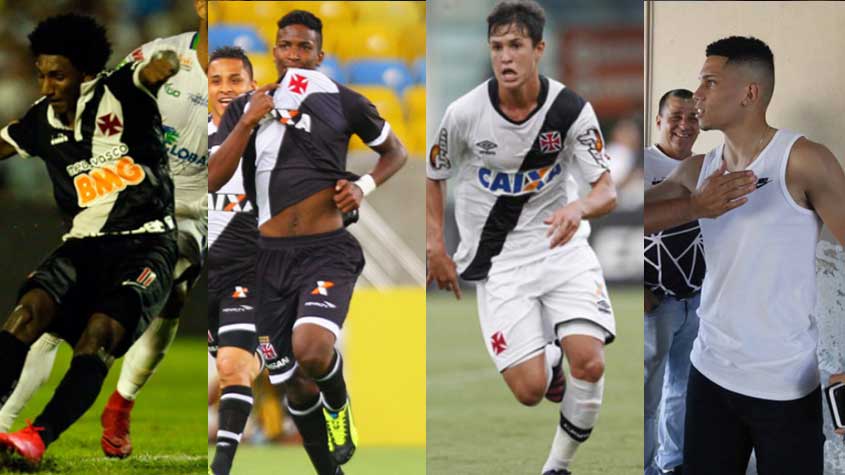 As categorias de base do Vasco, que tanto orgulho dão aos torcedores, vêm revelando jogadores de maior ou menor destaque na última década. Confira