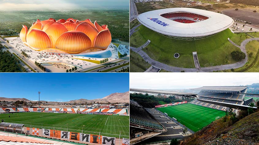 Recentemente o Guangzhou Evergrande, da China, apresentou o projeto de seu novo estádio com um formato um pouco estranho. Pensando nisso, o L! traz para você outros estádios inusitados ao redor do mundo.