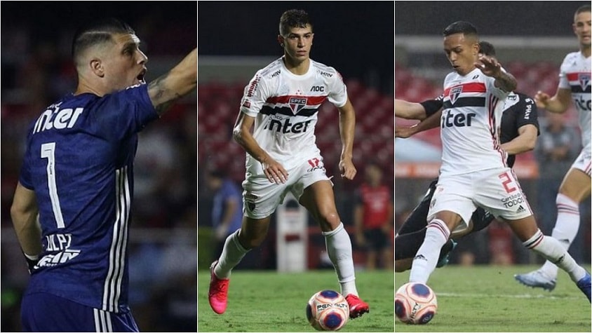 O São Paulo não trouxe reforços para esta temporada, mas priorizou a manutenção do elenco e garantiu a permanência de jogadores que estavam emprestados ao clube. Além disso, reintegrou atletas que estavam cedidos a outros times e promoveu jovens da base. Veja um balanço de cada um na galeria a seguir: