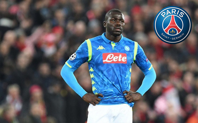 Koulibaly. Posição: Zagueiro. Idade: 28 anos. Clube atual: Napoli. Clube interessado: Paris Saint-Germain.