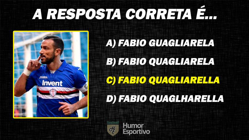 Resposta: Fabio Quagliarella