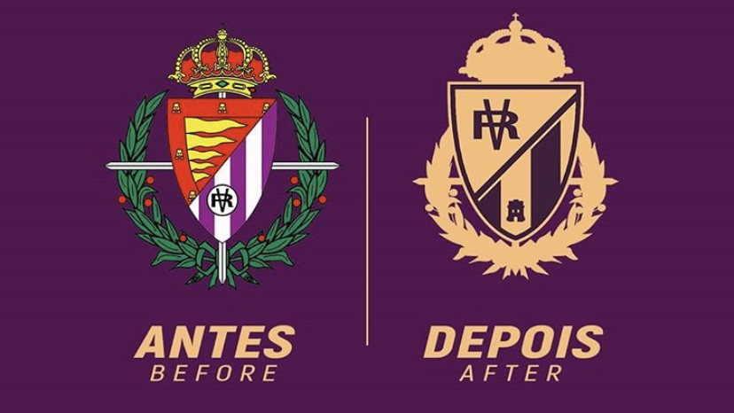 Redesenho de escudos de clubes de futebol: Real Valladolid