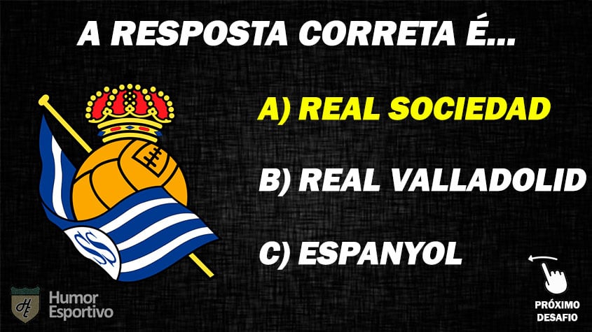 Resposta: Real Sociedad (Espanha)